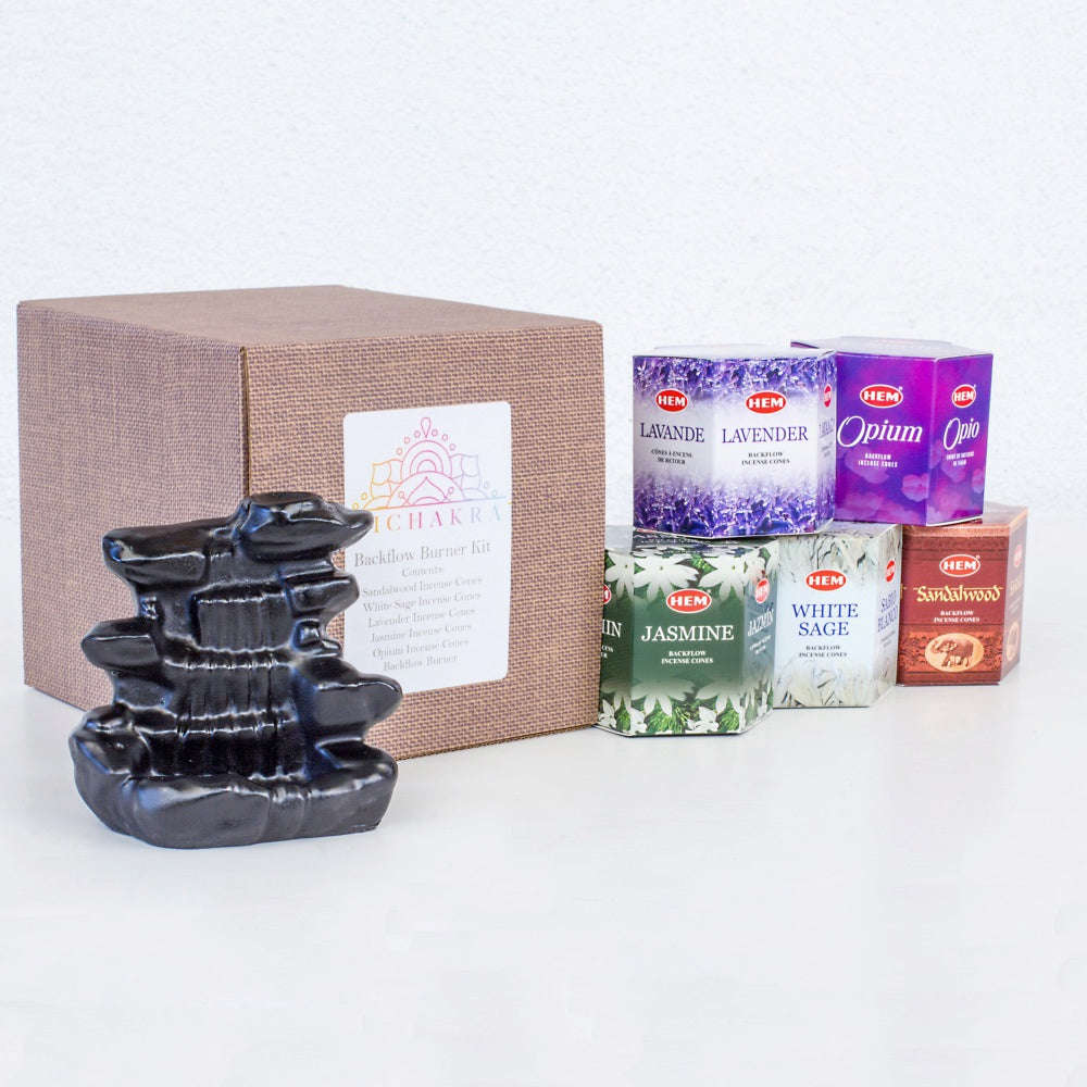 Back-flow Waterfall Burner Gift Pack