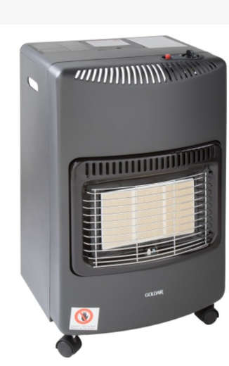 Gas Heaters - Full Body - Various Colours - Black - Goldair