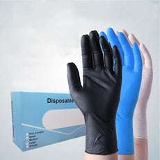 Latex Disposable Gloves - 100 Gloves per Box - X-Large / Blue
