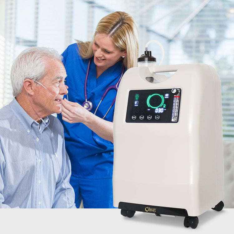 Portable Oxygen Concentrator 8L to 20L Continuous Flow - 8 Litre