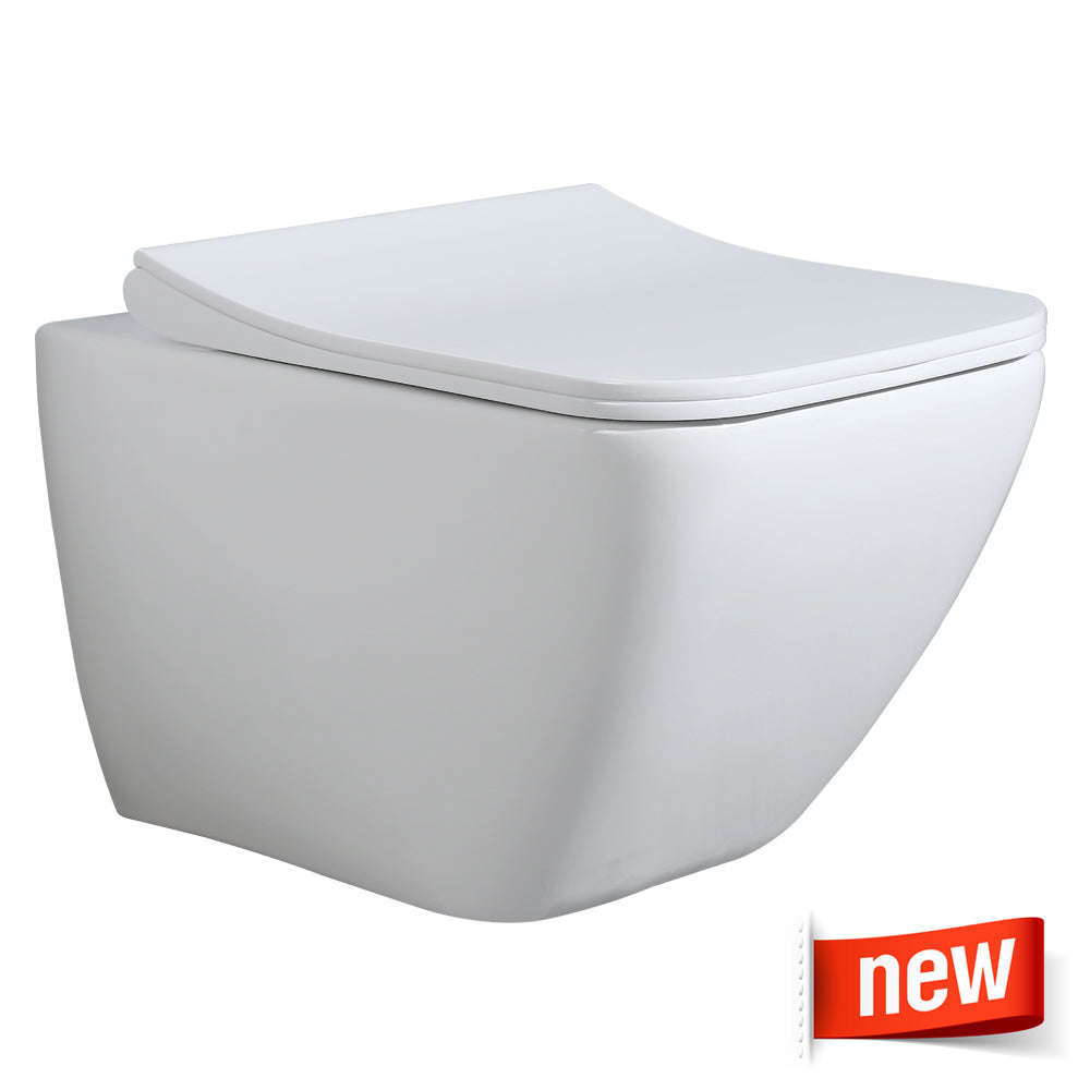 Solo wall hung pan fiji+seat