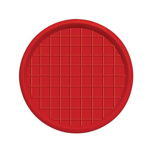 POLTEK FEED ROUND TRAY BLACK 3/100