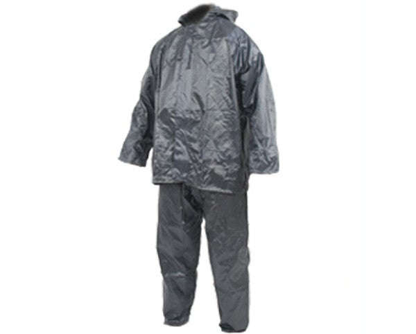 Rainsuit Rubberised Nylon Navy Blu Lrg