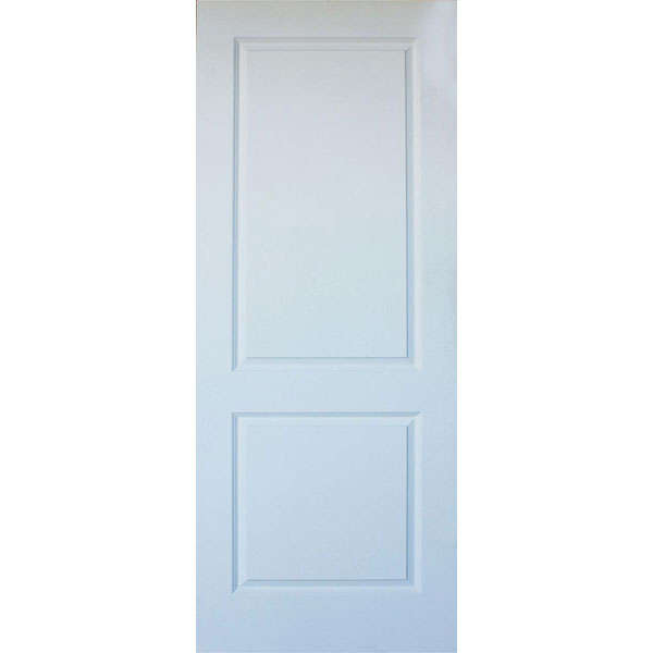 2 Panel Deep Mould Semi-Hollow Core Interior Door - White