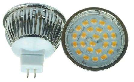 230VAC COOL WHITE LED MR16 SPOT LIGHT