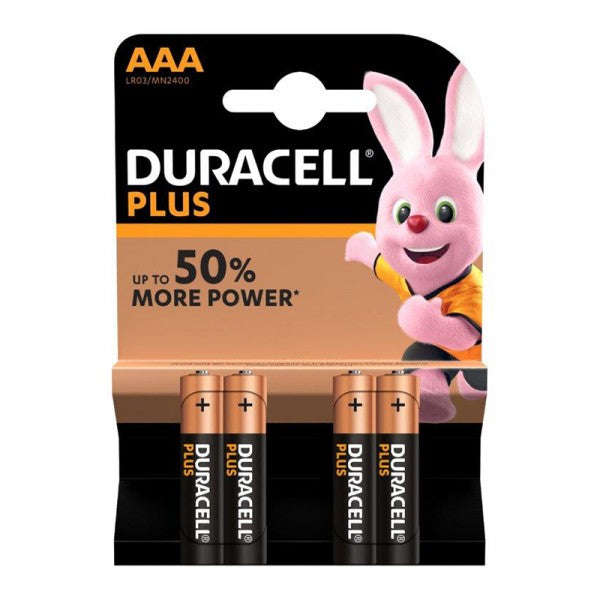 Duracell Battery Plus Aaa 4 Pk
