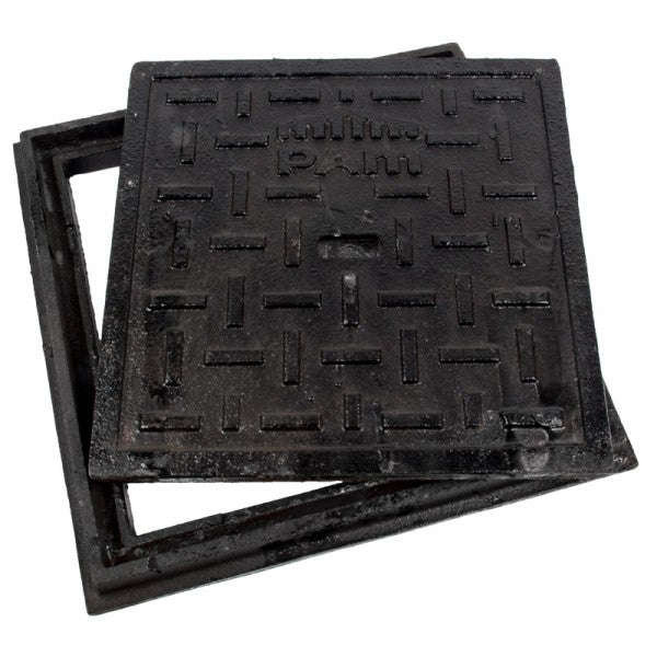 Manhole Cover & Frame 265X265Mm L/D