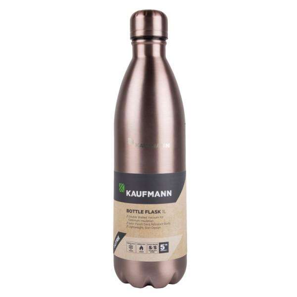 Kaufmann Flask Bottle S/steel Pink Diamond 1L each