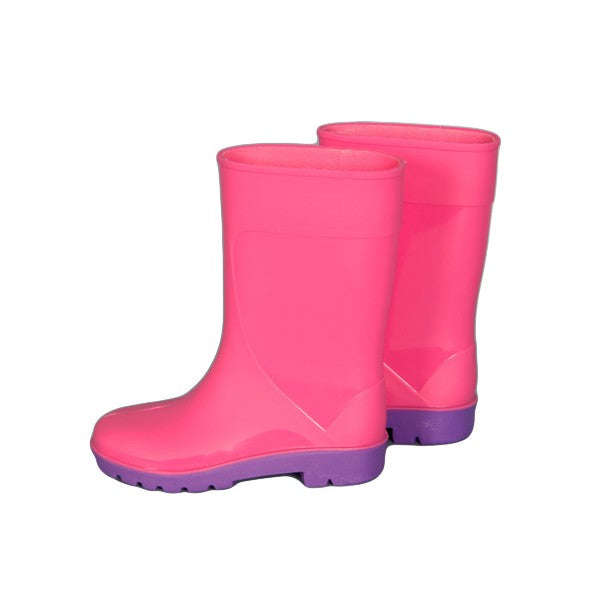 Kiddies Gumboots Size 11 Pink & Purple