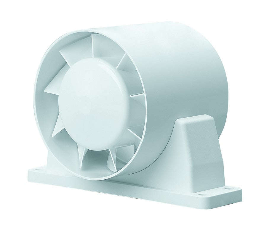 AXIAL IN-LINE DUCT FAN 100MM DIA