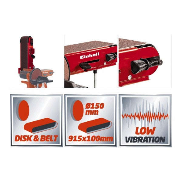Einhell Stationary Belt-Disc Sander 375W Tc-Us 400
