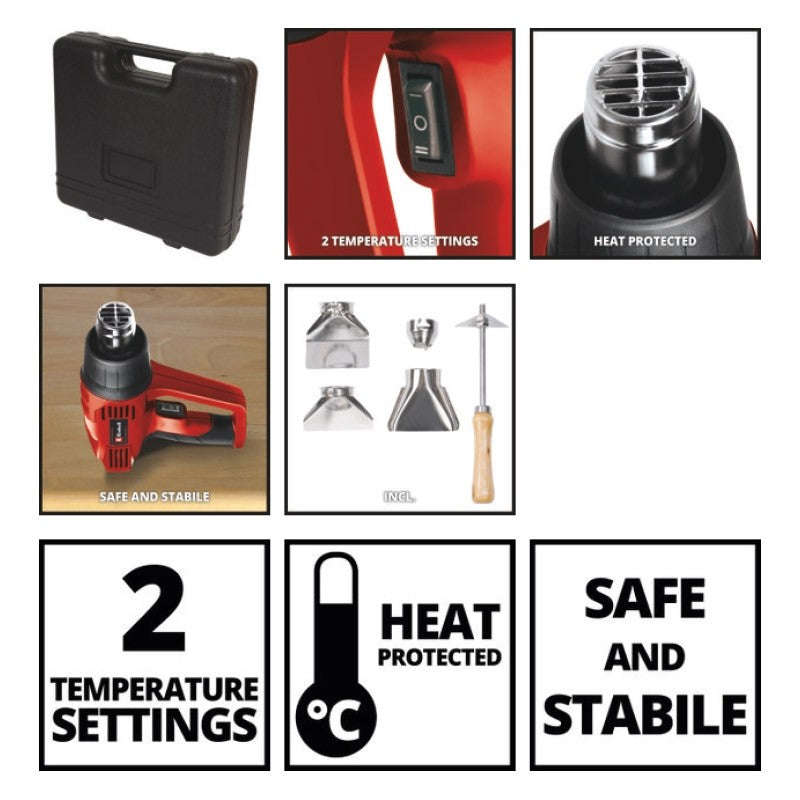 Einhell Heat Gun 2000W Th-Ha 2000/1