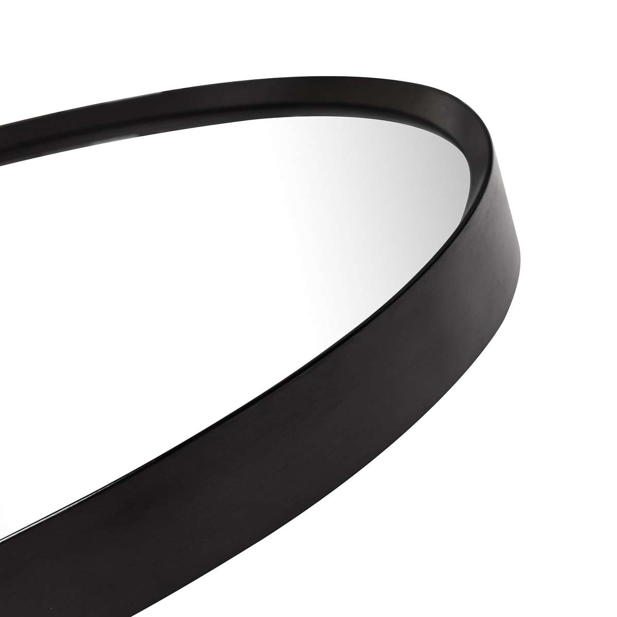 Slanted Edge Pill Framed Aluminum Mirror - 500 x 1200mm