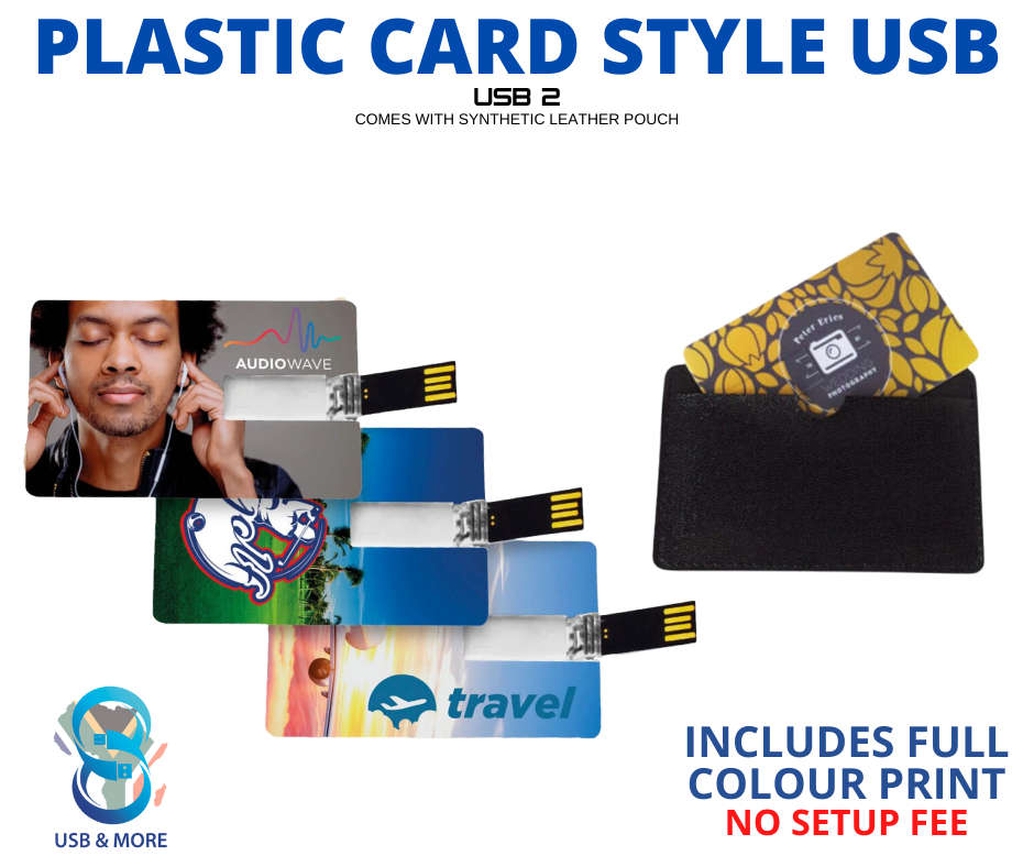 Plastic Card Style USB