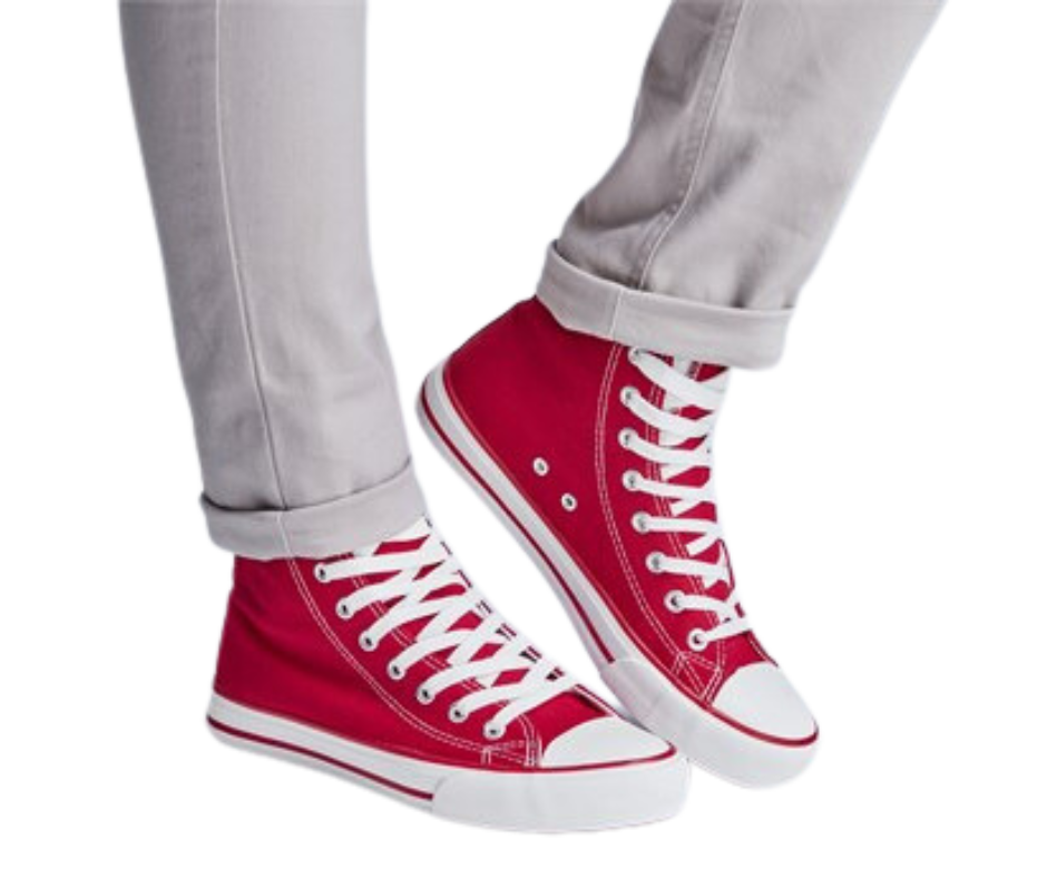 Unisex Retro High Top Canvas Sneaker