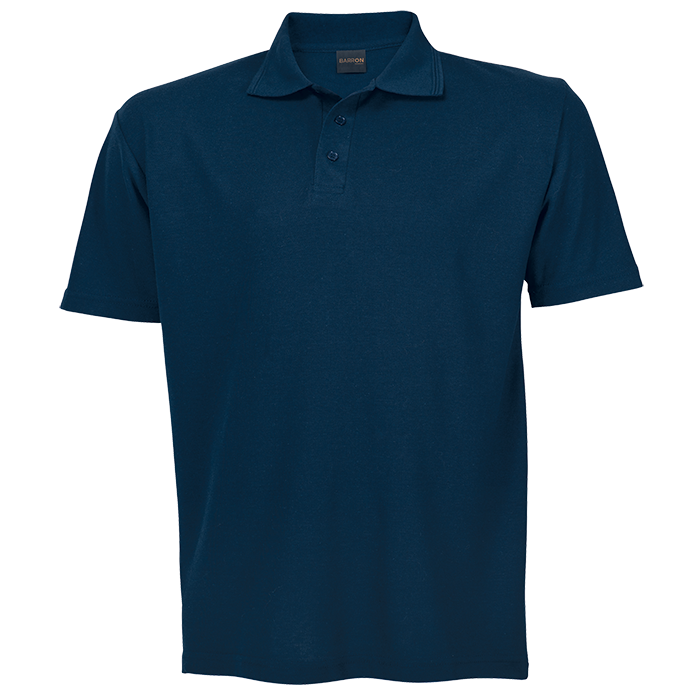 Barron 175g Mens Pique Knit Golfer - Jade / S