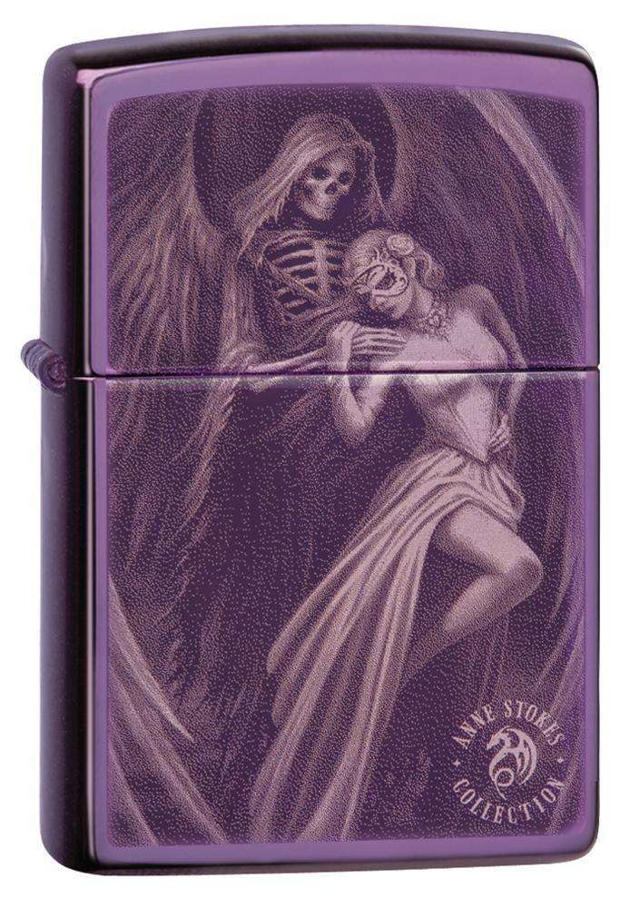 Anne Stokes High Polish Purple Design
