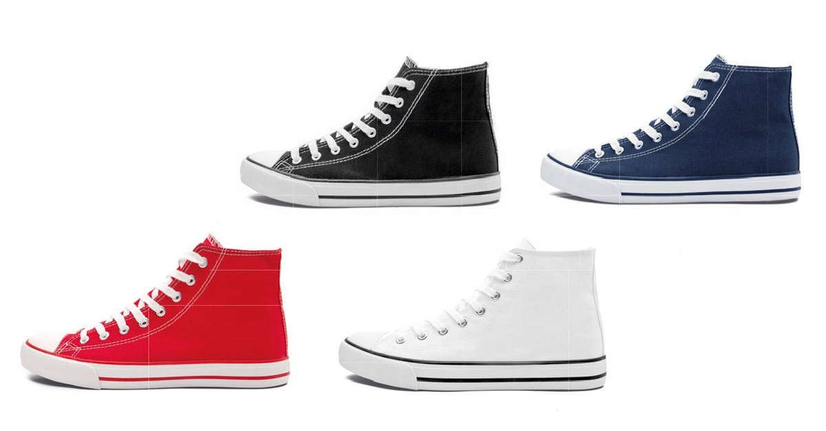 Unisex Retro High Top Canvas Sneaker