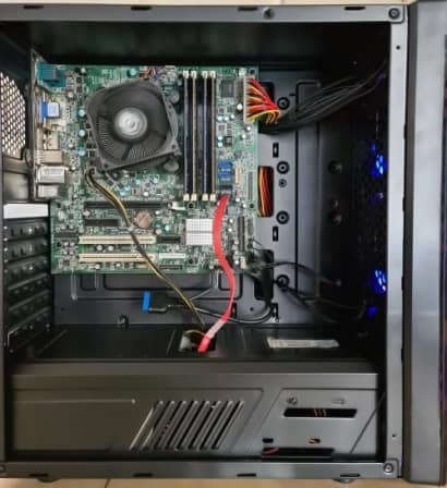 RAIDMAX NEON RGB MICRO TOWER - I5 2400 - 8GB DDR3 - 500GB HDD