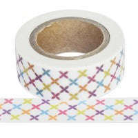 Rainbow Lattice Washi Tape
