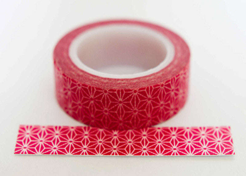 Pink Starburst Washi Tape