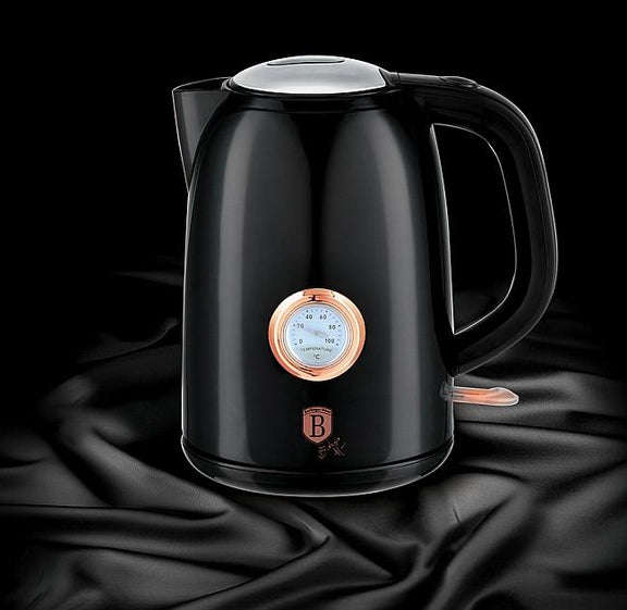 Berlinger Haus Kettle 1.7 L, Black Rose Collection(second hand)