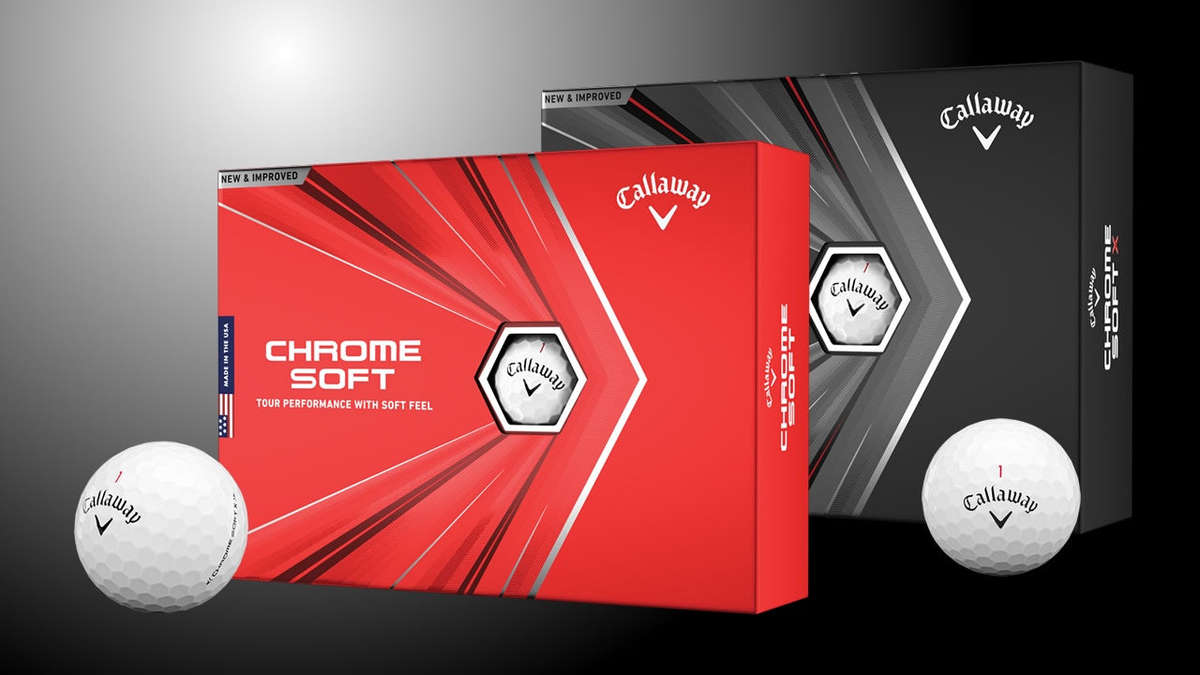 Callaway Chrome Soft Golf Balls (Sleeve)