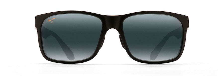 Maui Jim Grey Red Sands Black Matte