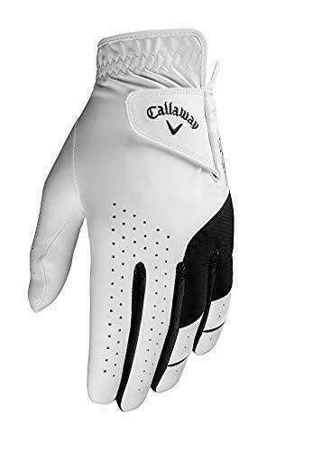 Callaway Mens Weather Spann Golf Glove White - LH / L