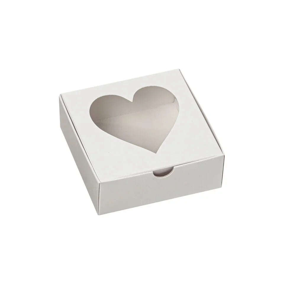 Medium Square Heart Window Box