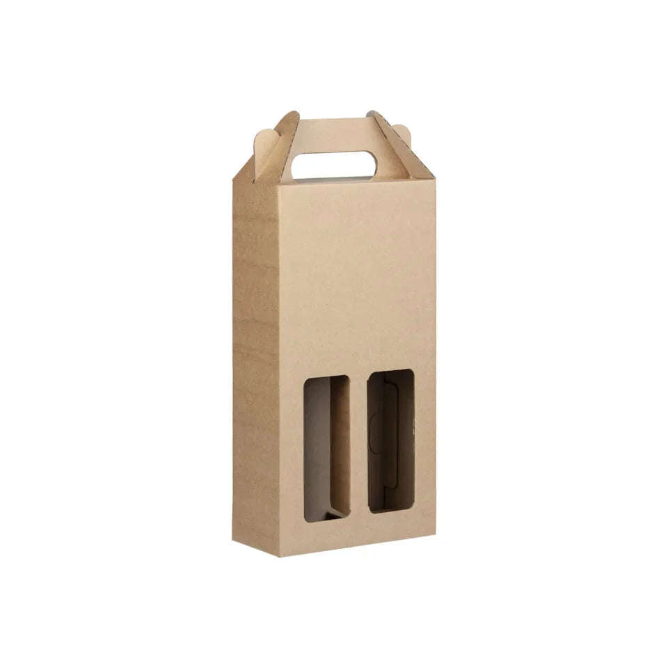 Econo 2 Bottle Window Wine Box