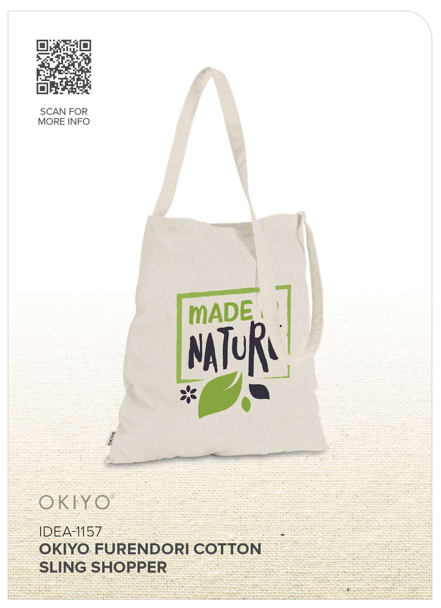 Okiyo Furendori Cotton Sling Shopper