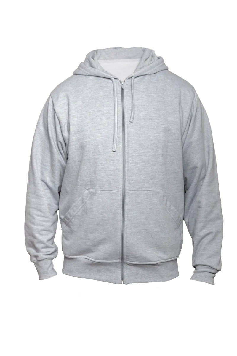 Full Zip Hoodie | 260g | 100% Brushed Cotton Fleece