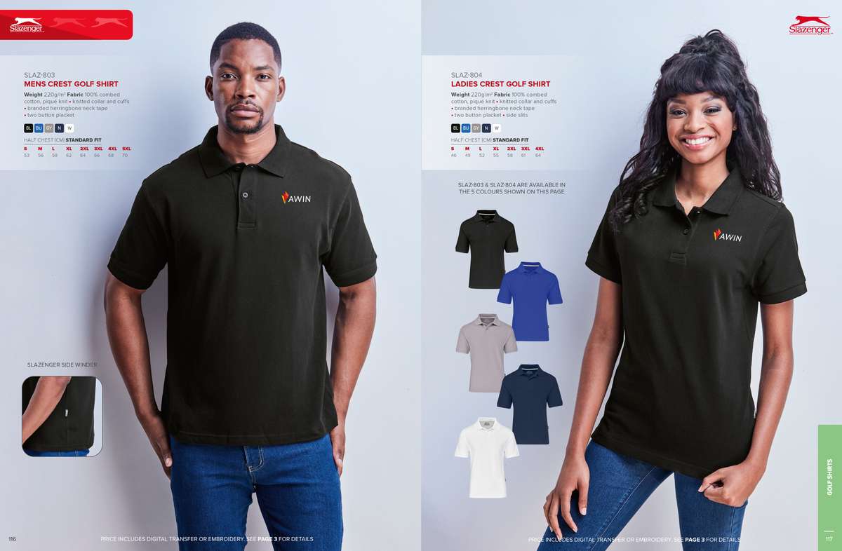 Ladies Crest Golf Shirt