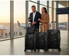ExpandPro Double-Zipper Luggage Set