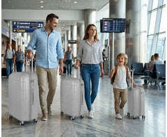 ExpandPro Double-Zipper Luggage Set
