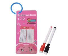 4-Pack Arithmetic Flashcards Set