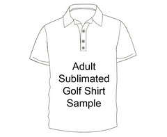 Sample - 2XL Custom Unisex Sub Golf Shirt