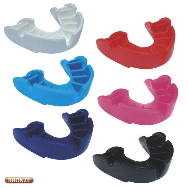 Opro Bronze Mouthguard - White
