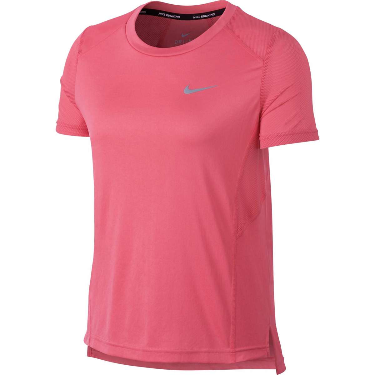 Nike Dry Miler Women's Running Top - Coral Pink - Medium