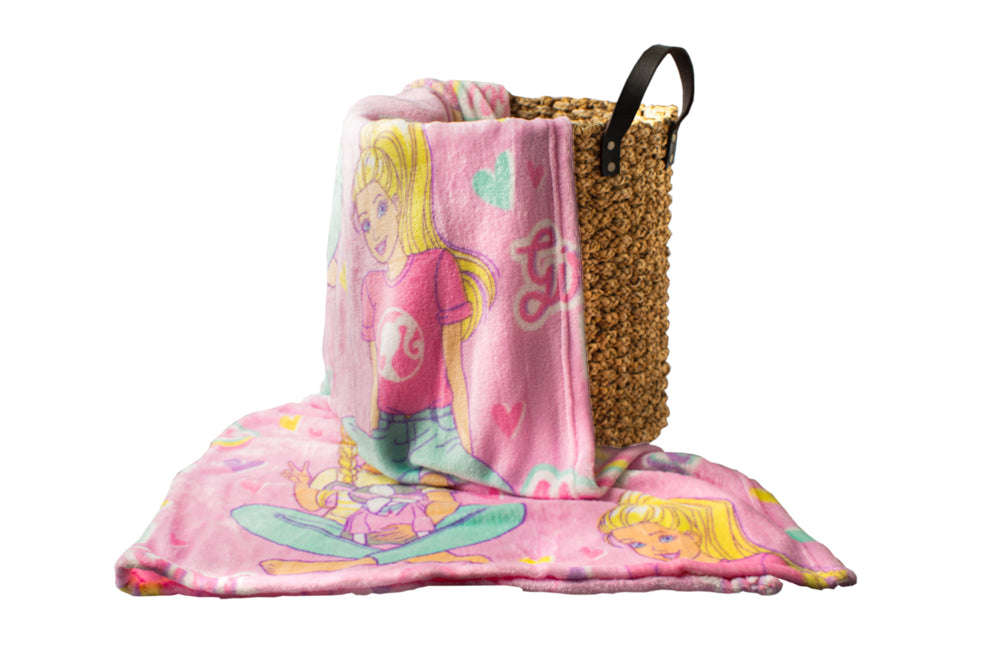 Barbie Flannel Fleece Blanket