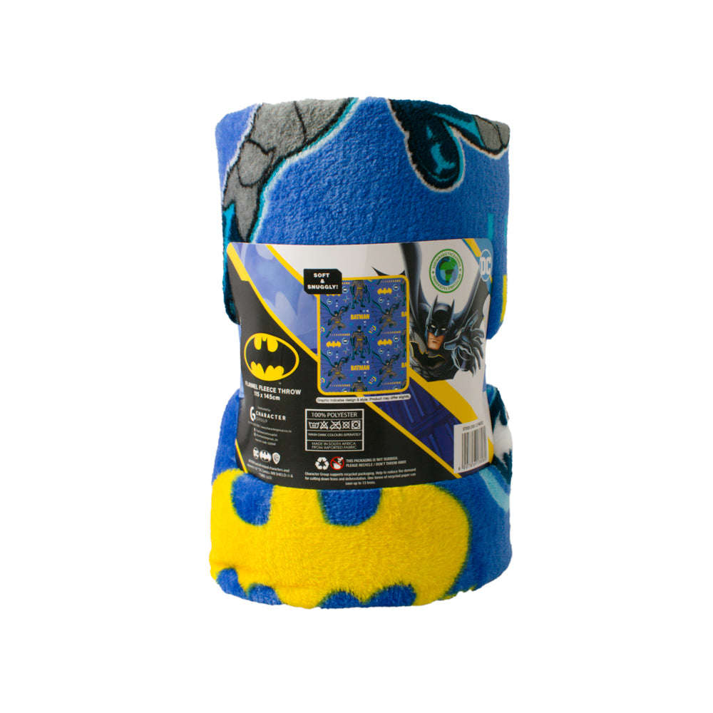 Batman Flannel Fleece Blanket
