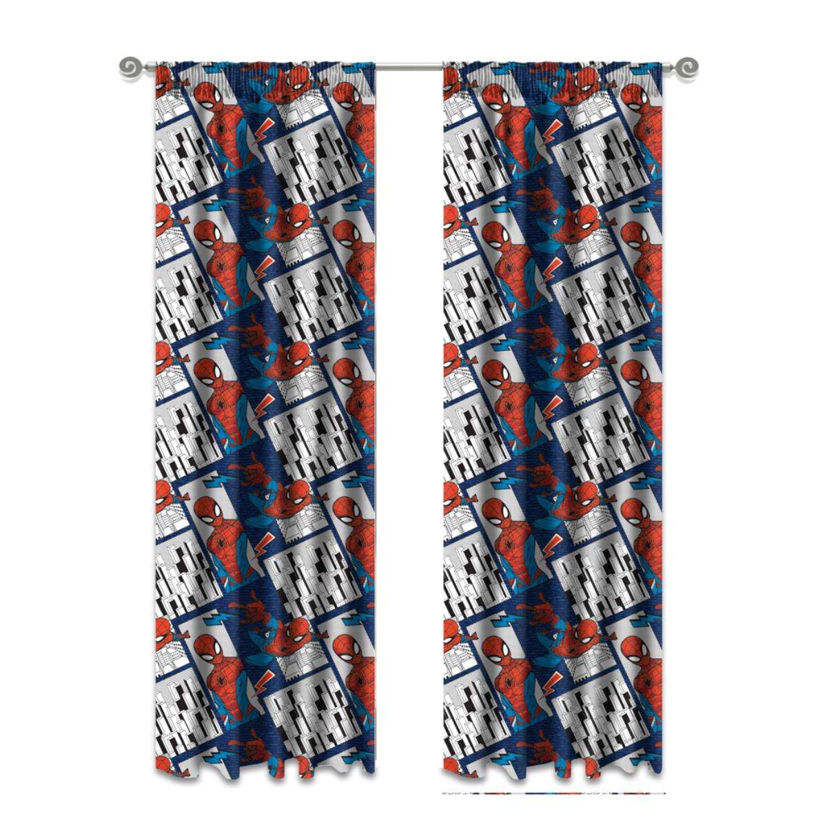 Spiderman Curtain - Unlined