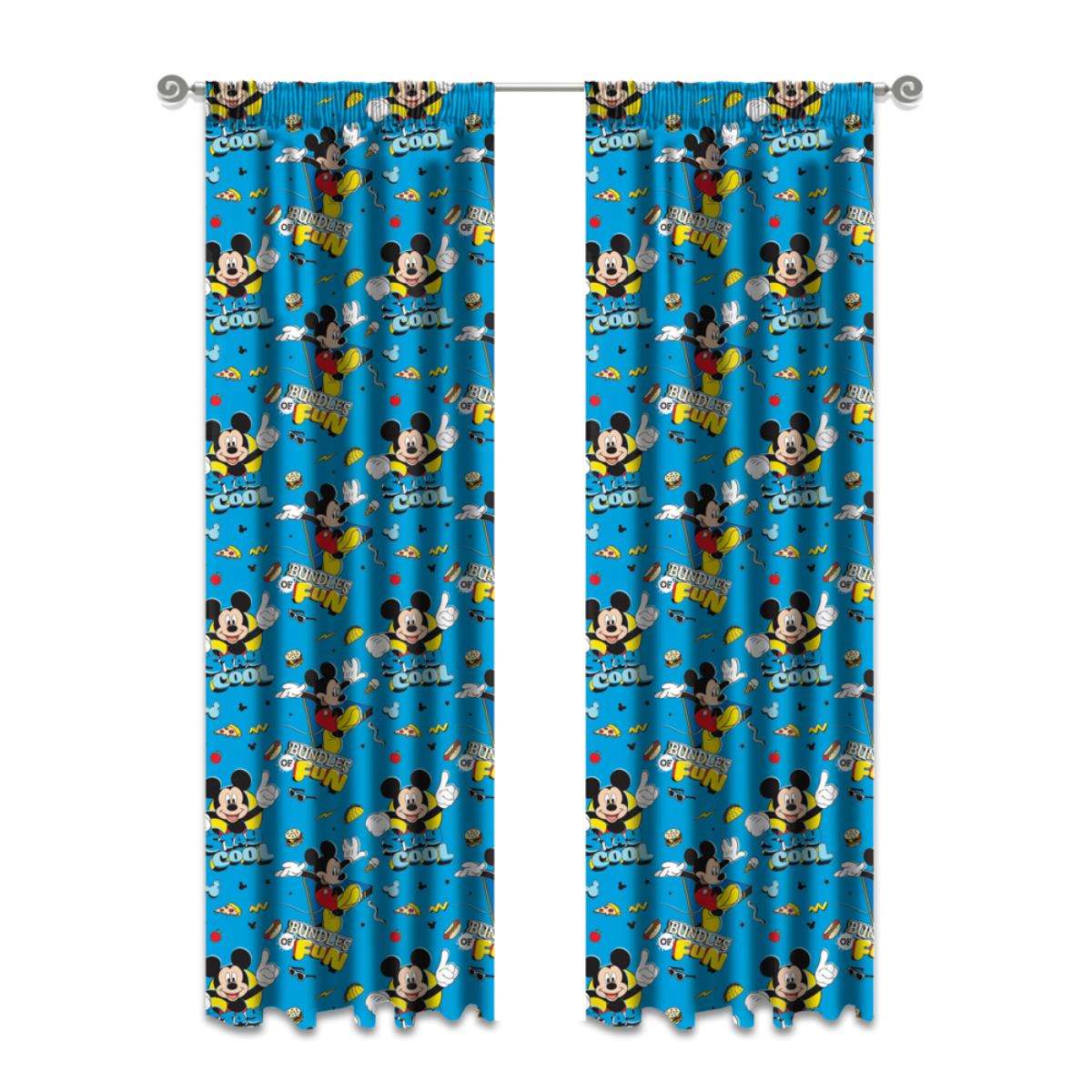 Mickey Mouse Curtain - Unlined