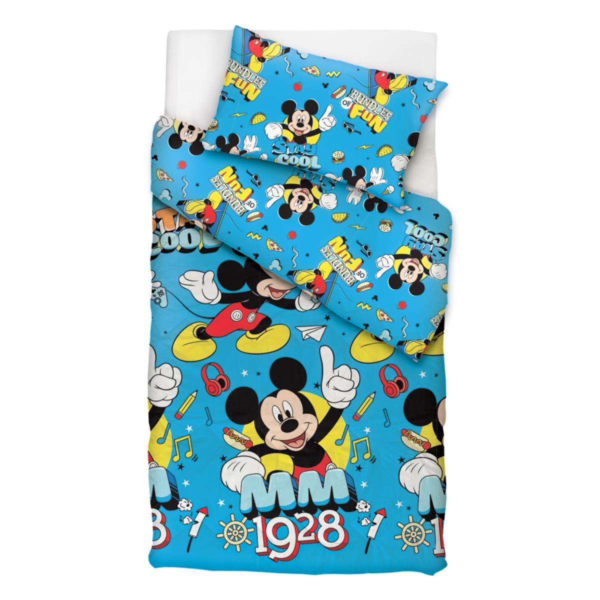 Mickey Mouse Duvet Cover Set - Single