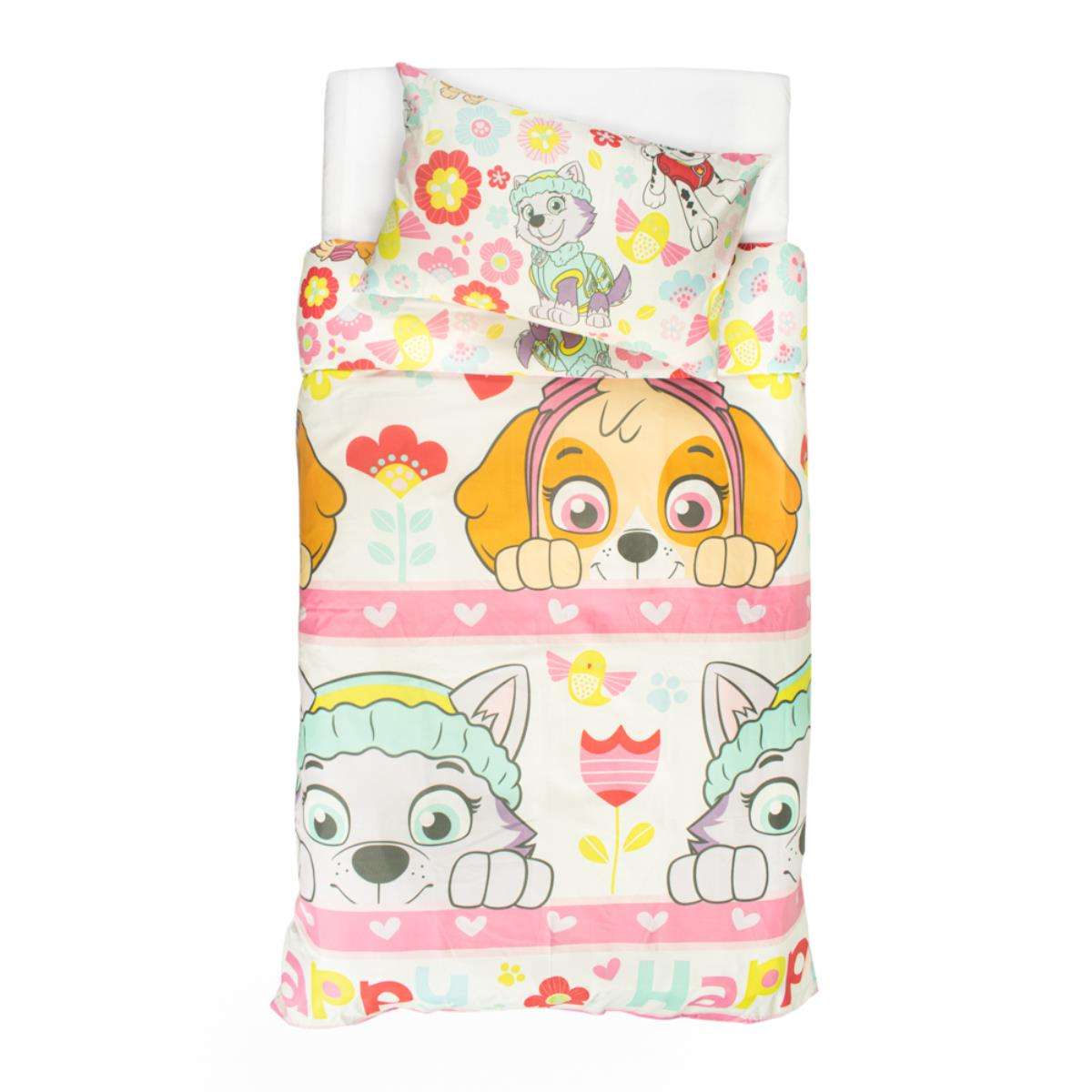 Paw Patrol Girls Duvet Cover Set - Single