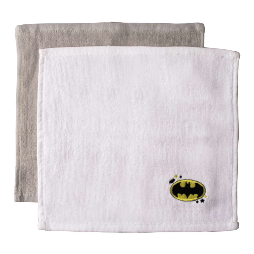 Batman Baby 2 Pack Face Cloths