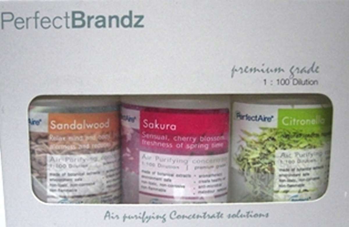 Air Purifying Triple Packs - Air Purifier (3x40ml) - Wellness Pack