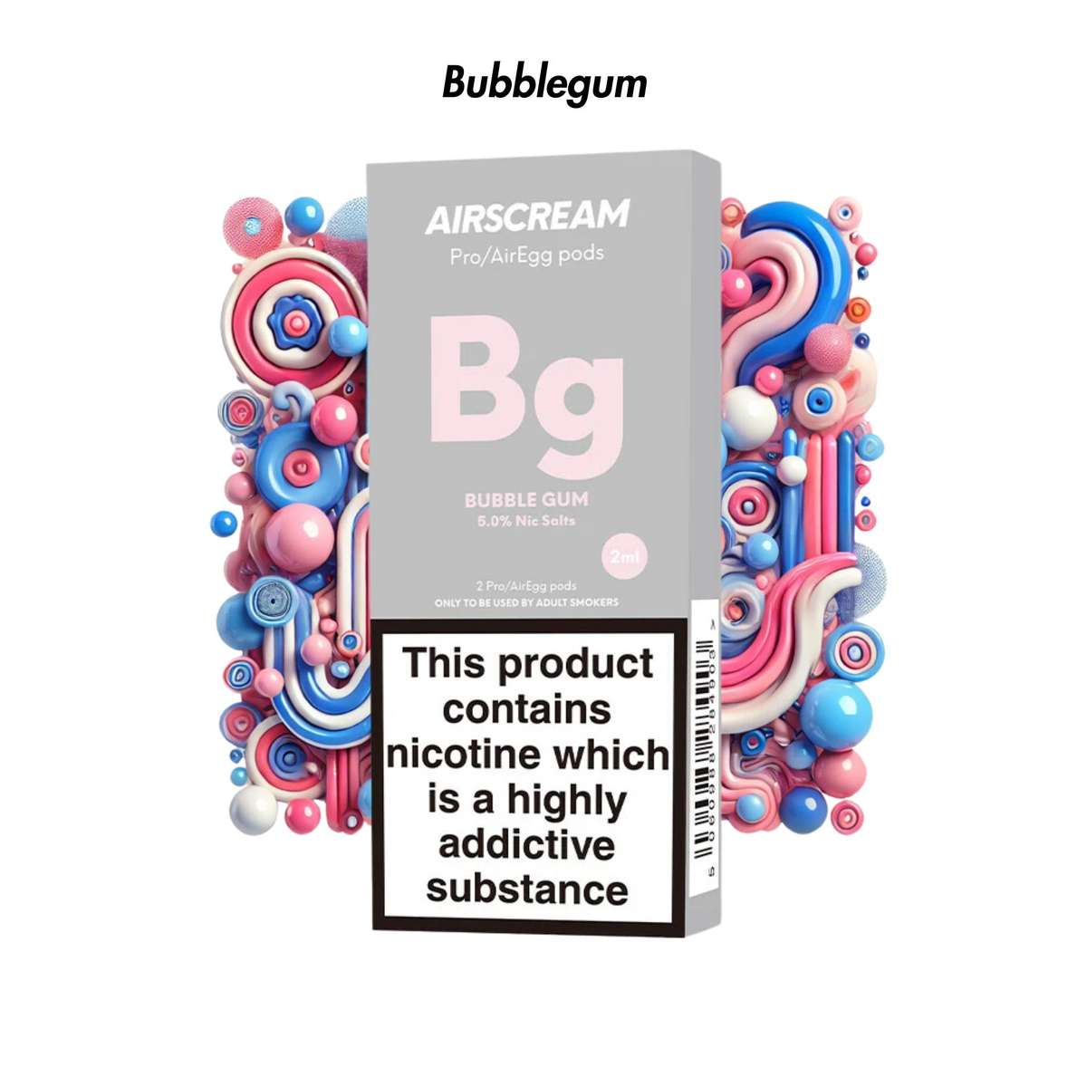 Airscream Pro II / Pro LITE Prefilled Disposable Pods 2-Pack - 5%
