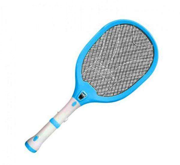 Brand New Electronic Rechargeable Mosquito Killer Swatter - Blue